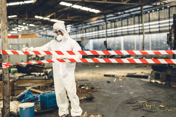 Professional Infectious Disease Decontamination technician working in Mountain View, AR